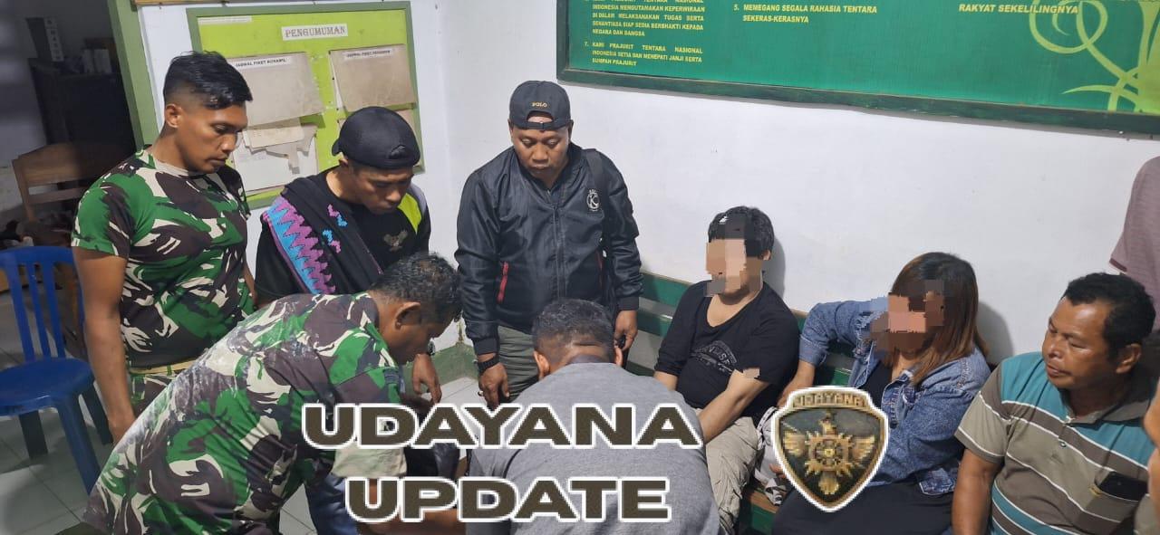 ‎Babinsa Terima Laporan Warga, Tim Koramil Empang Tangkap Terduga Pengedar Narkoba