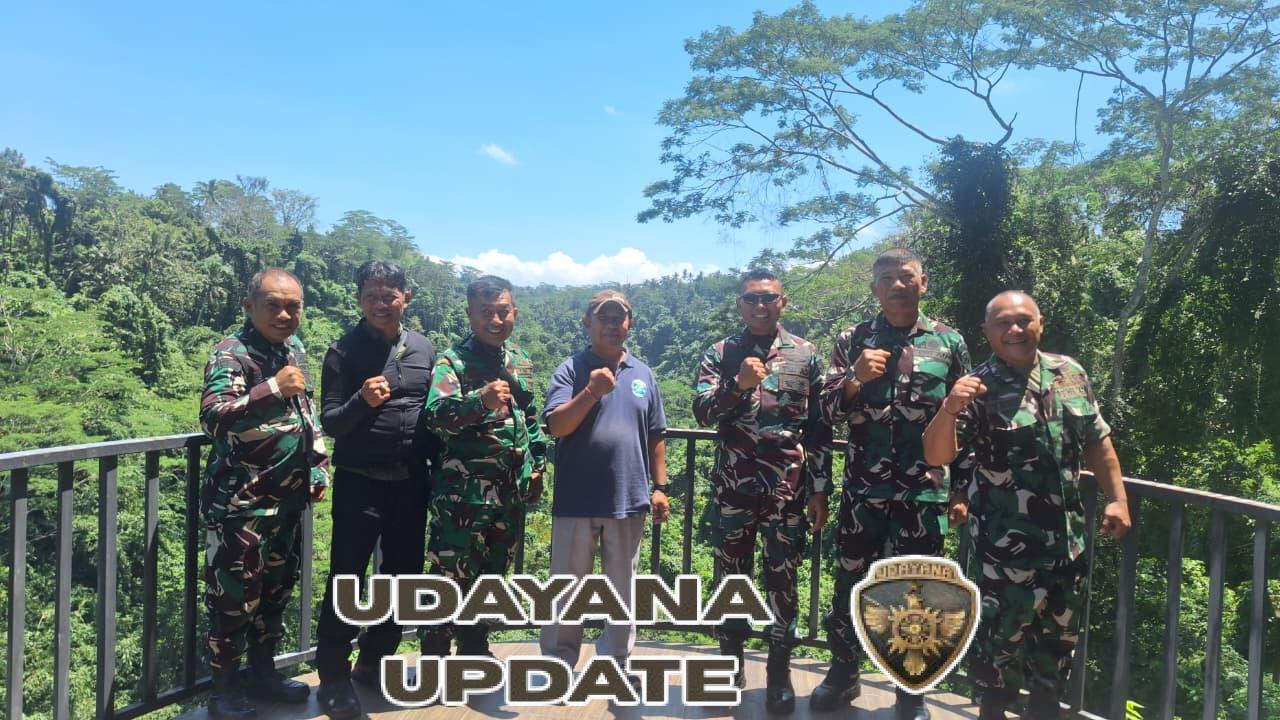 Gelar Patroli, Dandim Klungkung Pantau Wisata Bakas Levi Rafting And Elephant Tour