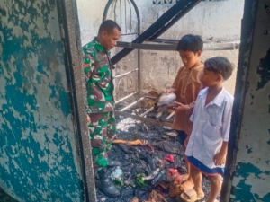 Sinergi TNI-Polri dan Pemerintah Desa, Musrenbangdes Lekong Berjalan Kondusif