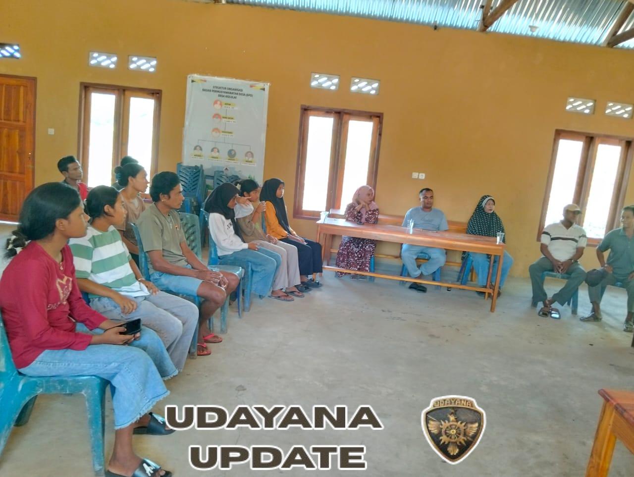 Melalui Komsos, Babinsa Ajak Warga Holulai Perkuat Persaudaraan di Kalangan Remaja