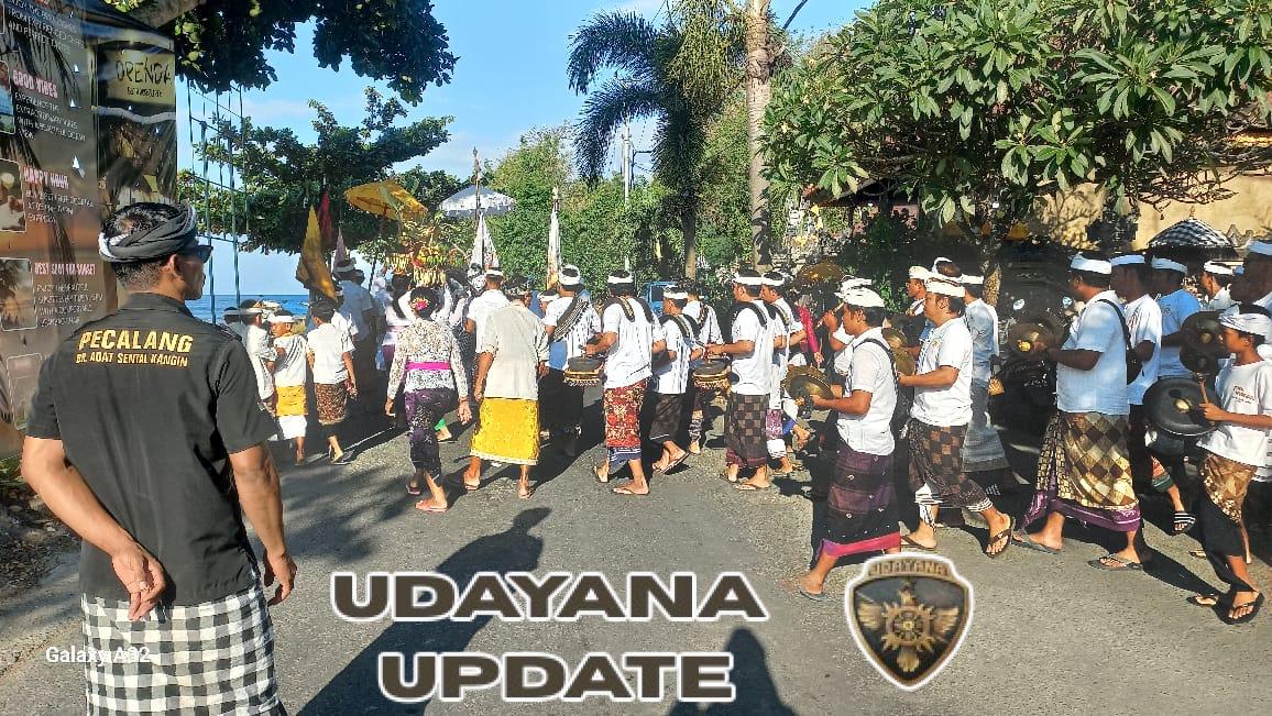 Wujudkan Prosesi Melasti Aman Dan Lancar, Babinsa Ped Gelar Pengamanan