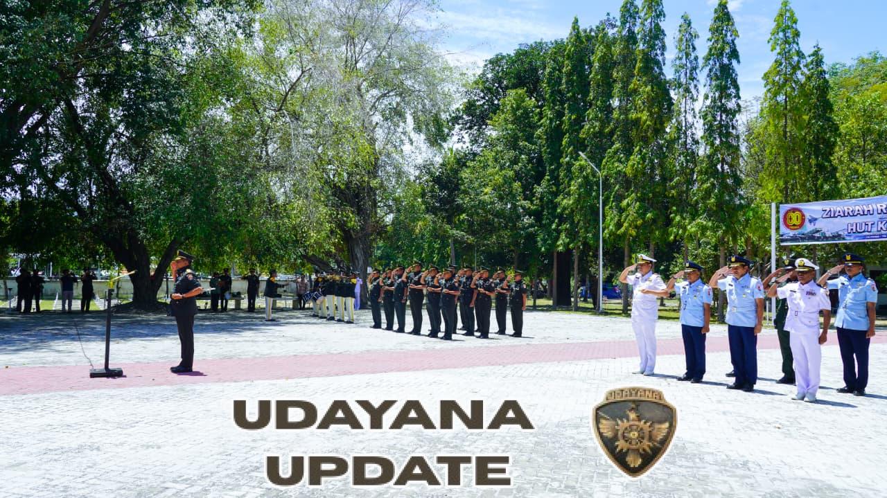 Peringati HUT TNI, Danrem 161/WS Bersama Jajaran TNI NTT Laksanakan Ziarah Nasional di TMP Seroja