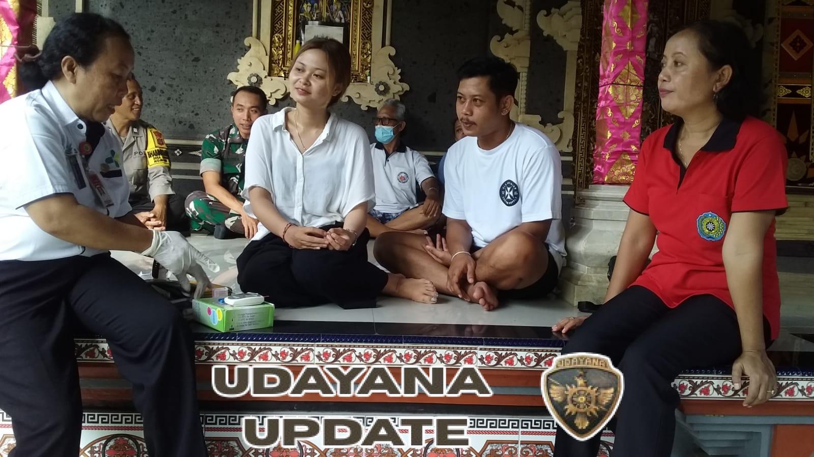 Babinsa Desa Kerambitan Dampingi Program Semara Ratih Bagi Pasangan Catin