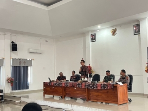 Dandim 1601/Sumba Timur dan Wakil Bupati Bahas Kesiapan TOUR DE ENTETE