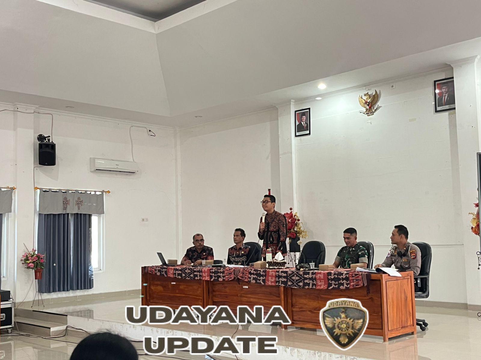 Dandim 1601/Sumba Timur dan Wakil Bupati Bahas Kesiapan TOUR DE ENTETE