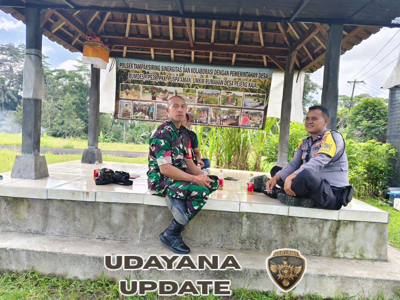 Wujud Nyata Kepedulian Babinsa, Bibit Hortikultura Disalurkan ke Tiga Banjar di Desa Pejeng Kaja