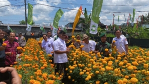 Kodim 1623/Karangasem rayakan HUT tani Nasional bersama kelompok tani Kab.Karangasem