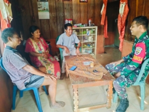 Komsos dan Pamwil Babinsa Ende, Wujud Nyata Kepedulian TNI kepada Masyarakat Binaan