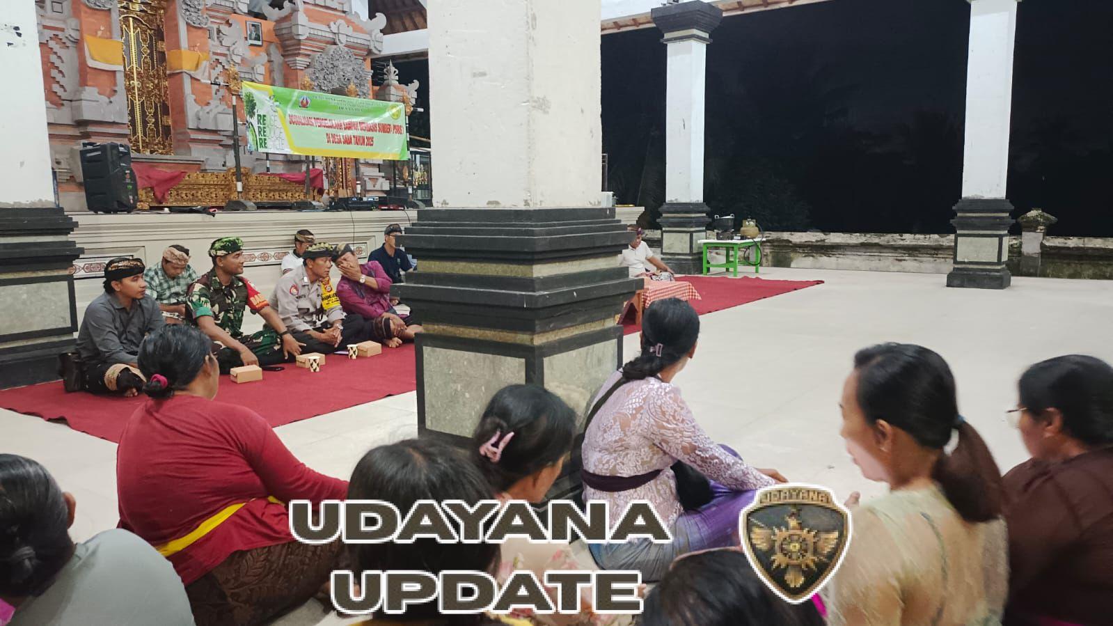 Sinergi Babinsa dan Bhabinkamtibmas Dukung Program BNN dan DLH di Desa Saba