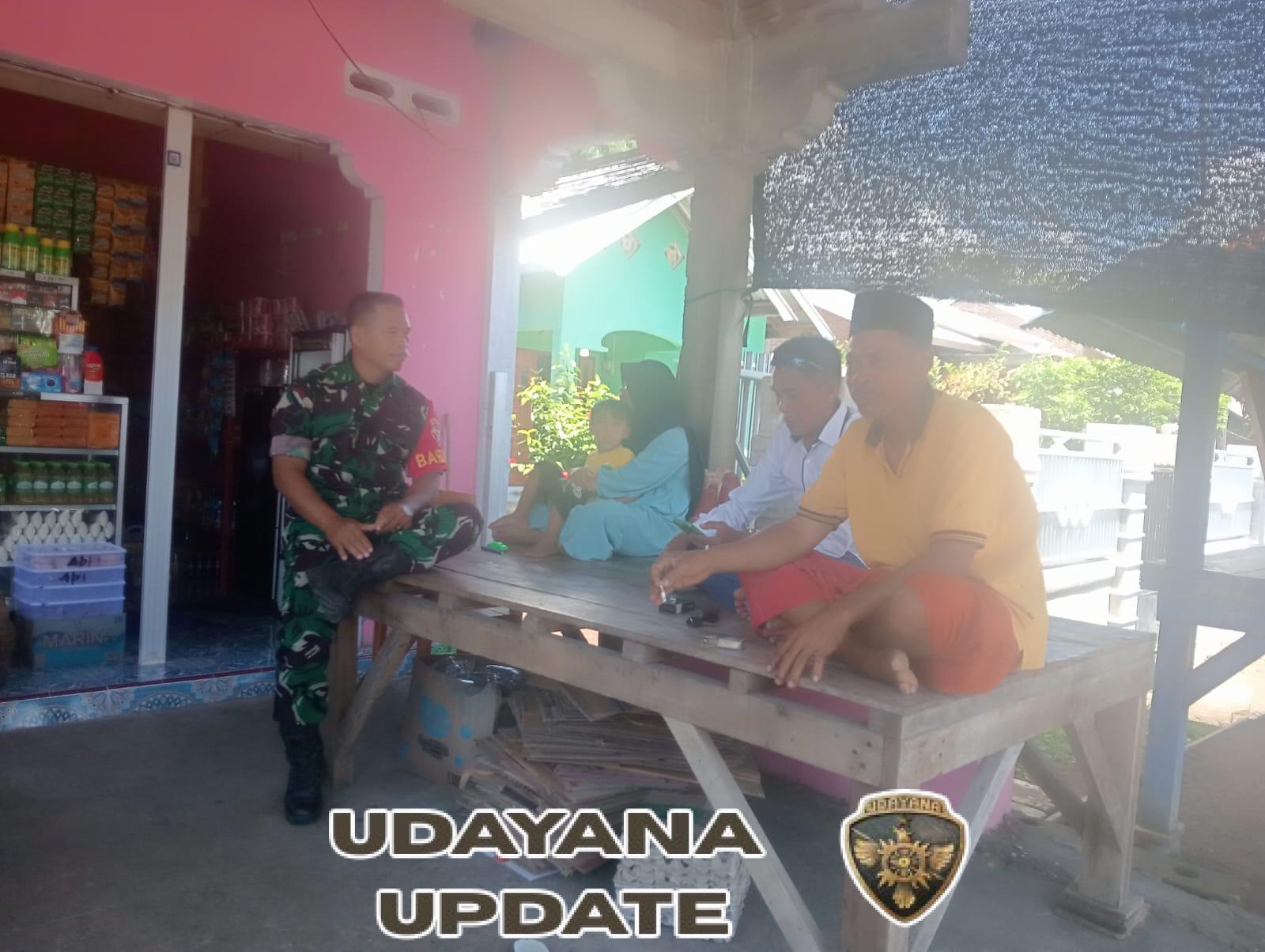 Koramil 1608-05/Donggo Dorong Warga Binaan Jaga Kamtibmas Lewat Komsos