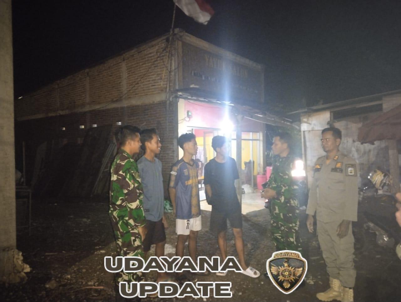 Sinergi Babinsa, Komcad, dan Pol PP Gelar Ronda Malam di Dompu