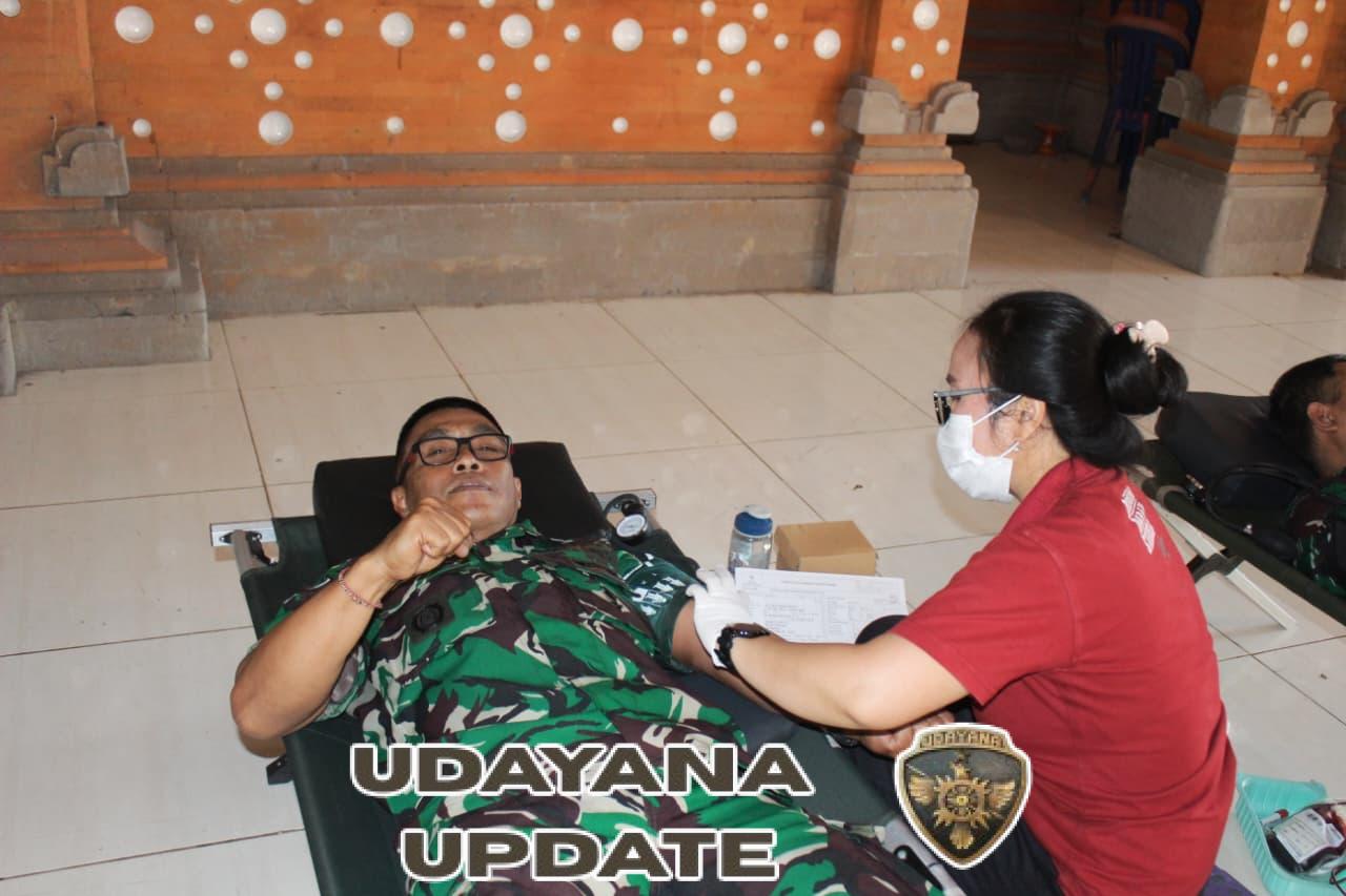 Sinergi Kodim Tabanan dan PMI, Wujudkan Bakti Sosial Donor Darah serta Layanan Kesehatan Gratis