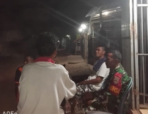 Babinsa Desa Lere Ajak Warga Tolak Miras, Narkoba, dan Perjudian demi Ketentraman