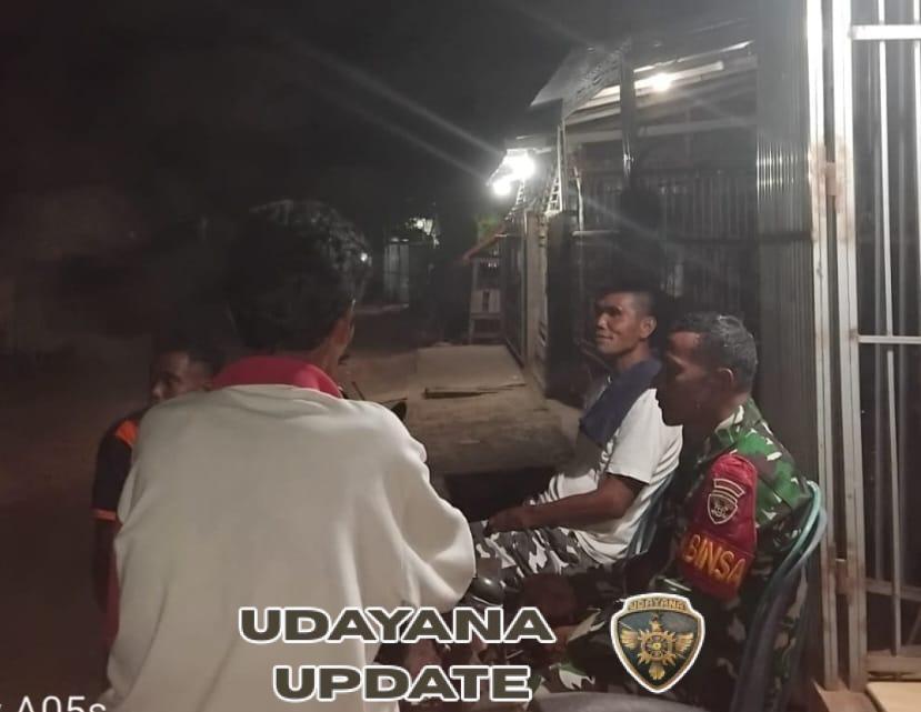 Babinsa Desa Lere Ajak Warga Tolak Miras, Narkoba, dan Perjudian demi Ketentraman