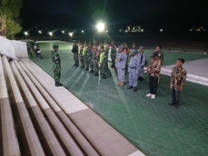 Letda Afonso Pimpin Langsung Patroli Malam di Camplong