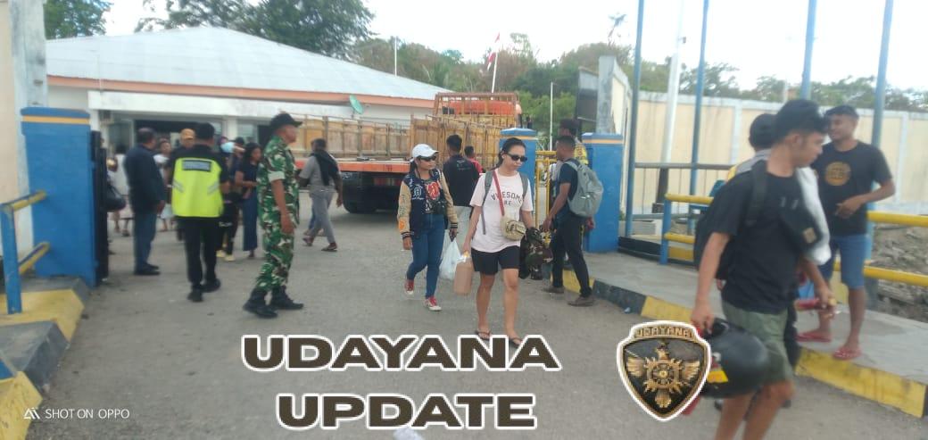 Situasi Kondusif, KMP Ilelabalekan Sandar dan Berlayar Kembali dari Pelabuhan Pantai Baru