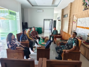 Terima Audensi, Dandim Klungkung Tegaskan Sinergitas Kodim Dan Bank Mandiri Semakin Kuat