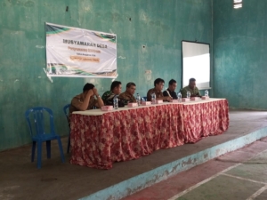 Pendampingan Babinsa Jadi Spirit Musdes Teluk Santong Susun RKPDesa Tahun 2026