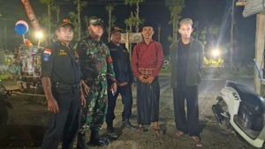 Babinsa Gandeng BKD, Patroli Malam Jadi Upaya Tingkatkan Keamanan Lingkungan