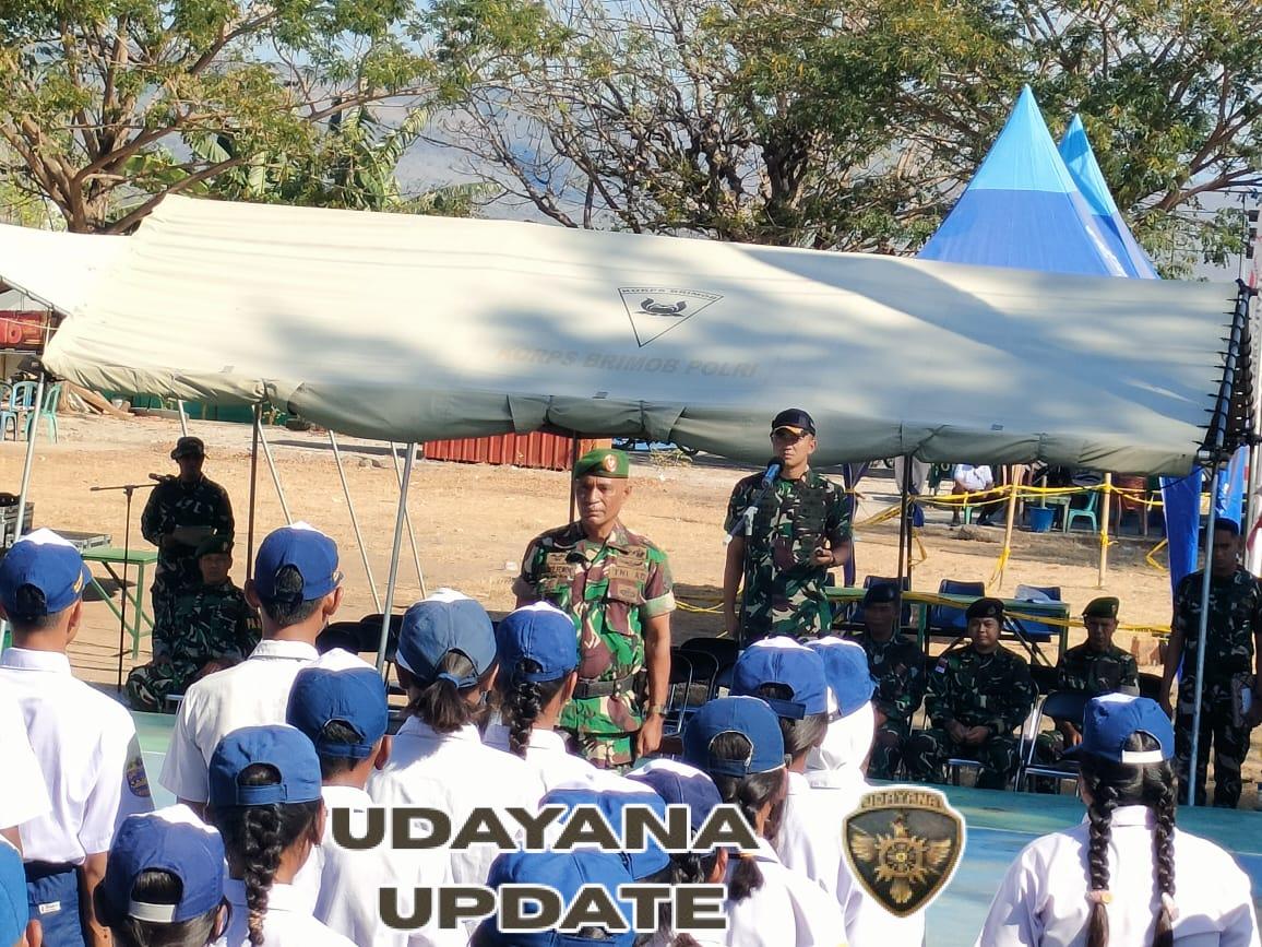 Kodim 1601/Sumba Timur Gelar PBB Tingkat Pelajar Dalam Rangka HUT TNI Ke-80