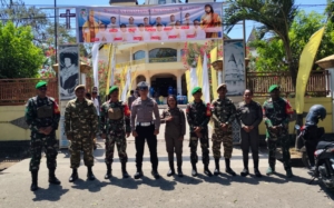 Sinergitas TNI dan Komcad SPPI Perkuat Keamanan Sikka pada Peringatan HUT TNI ke-80