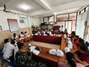 Sinergitas TNI Wujudkan Generasi Penerus Sehat, Babinsa Sulang Hadiri rembug Stunting