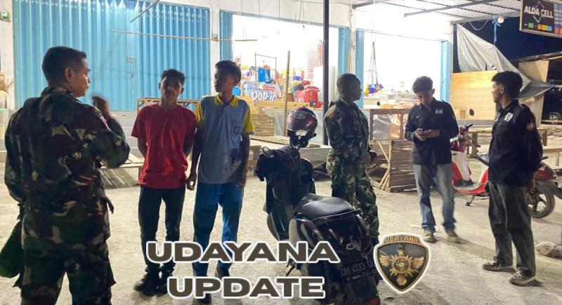 Patroli Malam Kodim 1618/TTU dan Ormas Bawa Rasa Aman di Jantung Kota Kefamenanu