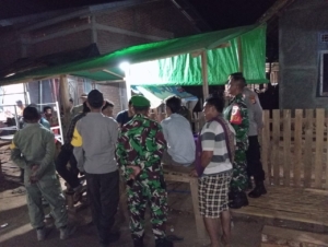 Sinergi TNI dan Warga Terlihat dalam Patroli dan Ronda Malam di Kecamatan Monta