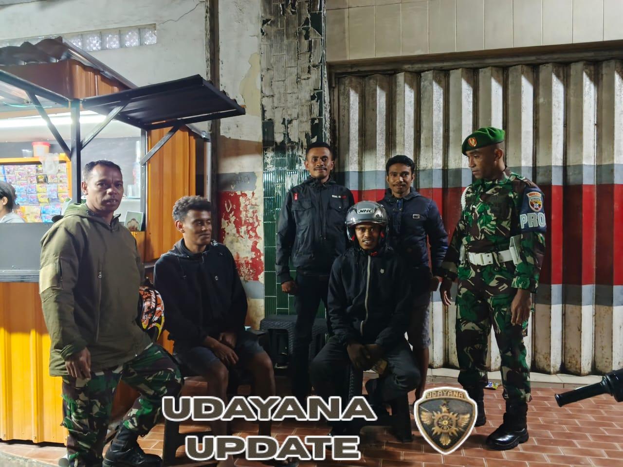 Personel Kodim 1621/TTS Intensifkan Patroli Malam Jaga Kondusifitas Kota SoE