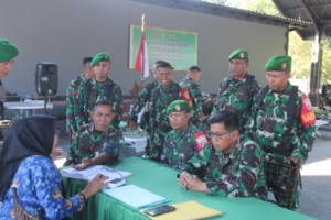 Donor Darah Bakti Sosial TNI di Bima Kumpulkan 68 Kantong Darah