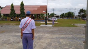 Motivasi Generasi Muda, Babinsa Labangka Ajak Siswa SMKN 1 Jauhi Narkoba dan Pergaulan Bebas