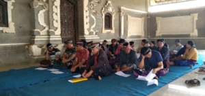 Babinsa Desa Belantih Hadiri Musrenbangdes Penyusunan RKPDes 2026 dan DURKP 2027