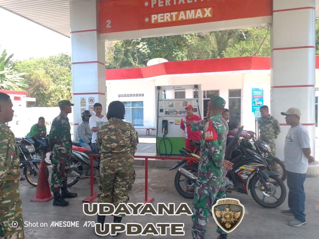 Peringati HUT TNI ke-80, Koramil Paga dan Komcad SPPI Sasar Lokasi Strategis Lewat Patroli Gabungan