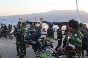 Dandim 1622/Alor Pimpin Patroli Cegah Konflik Antar Pemuda