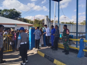 Kegiatan Piket Koramil 1627-02: Monitoring Keberangkatan Kapal KMP Garda Maritim 3