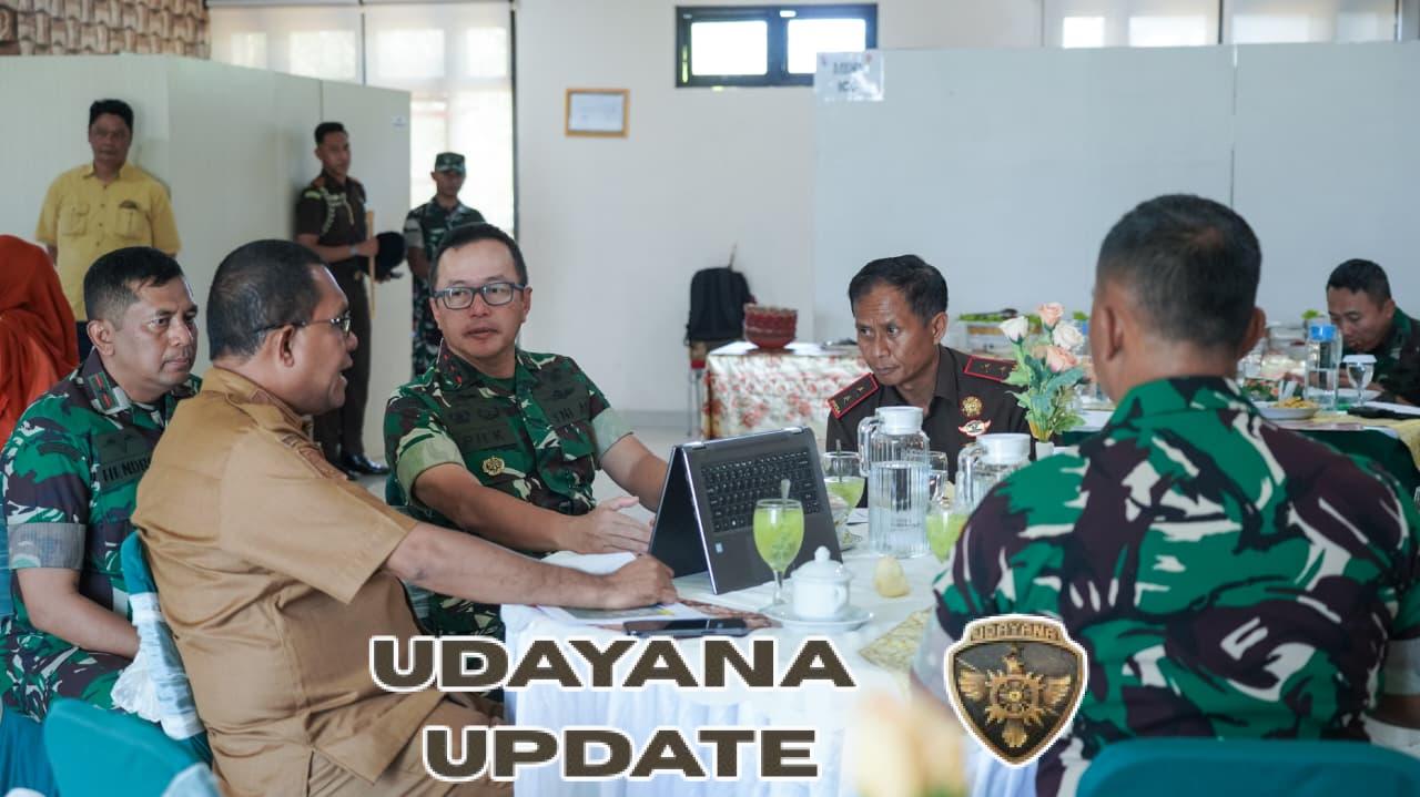 Perkuat Sinergi TNI-NTT, Danrem 161/WS Dampingi Pangdam IX/Udy Audiensi dengan Gubernur NTT