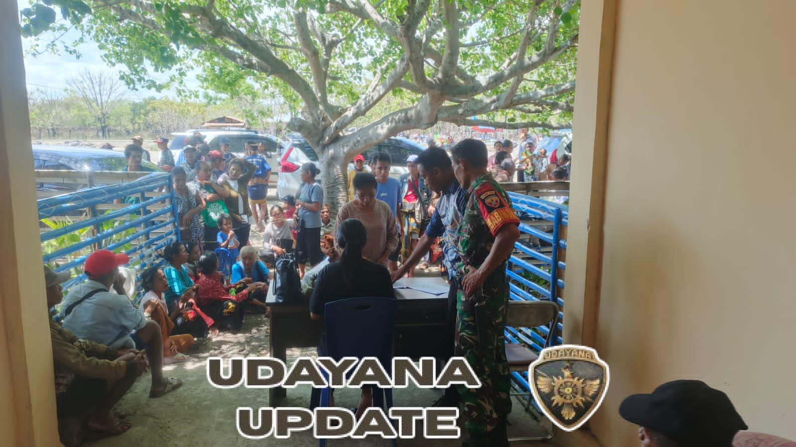 422 KK di Haharu Terima Bansos, Babinsa Kawal Penyaluran Tepat Sasaran