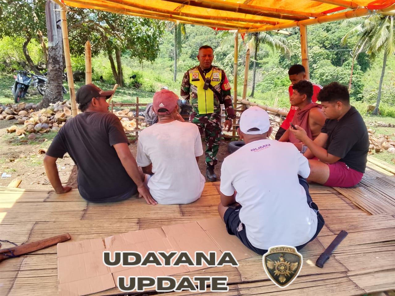 Serda Antonius Wae Bangun Kedekatan dengan Warga Lewat Komsos di Wilayah Binaan