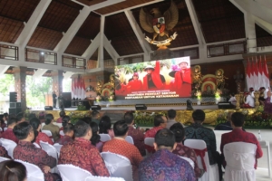 Sinergi Wujudkan Kedaulatan Pangan, Dandim Tabanan Hadiri HLM TPID dan Penguatan UMKM Daerah