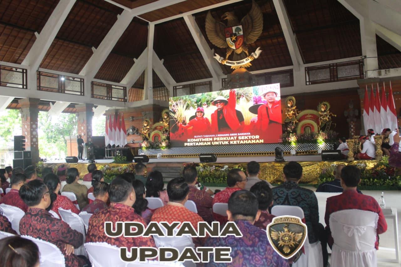 Sinergi Wujudkan Kedaulatan Pangan, Dandim Tabanan Hadiri HLM TPID dan Penguatan UMKM Daerah