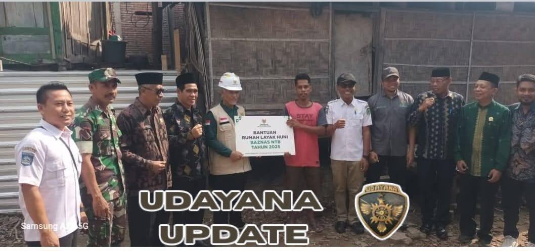 Sertu Hamka Kawal Tim BAZNAS Tinjau RTLH di Kelurahan Santi Mpunda