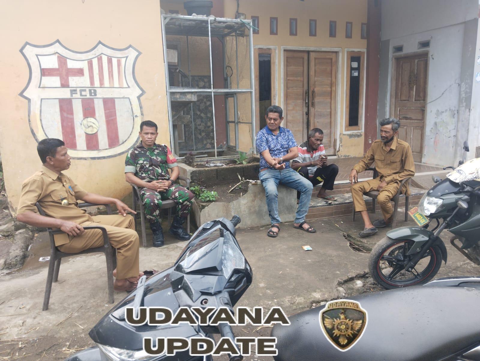 Serka Hermansyah dan Lurah Karijawa Sambangi Warga Lingkungan Rato