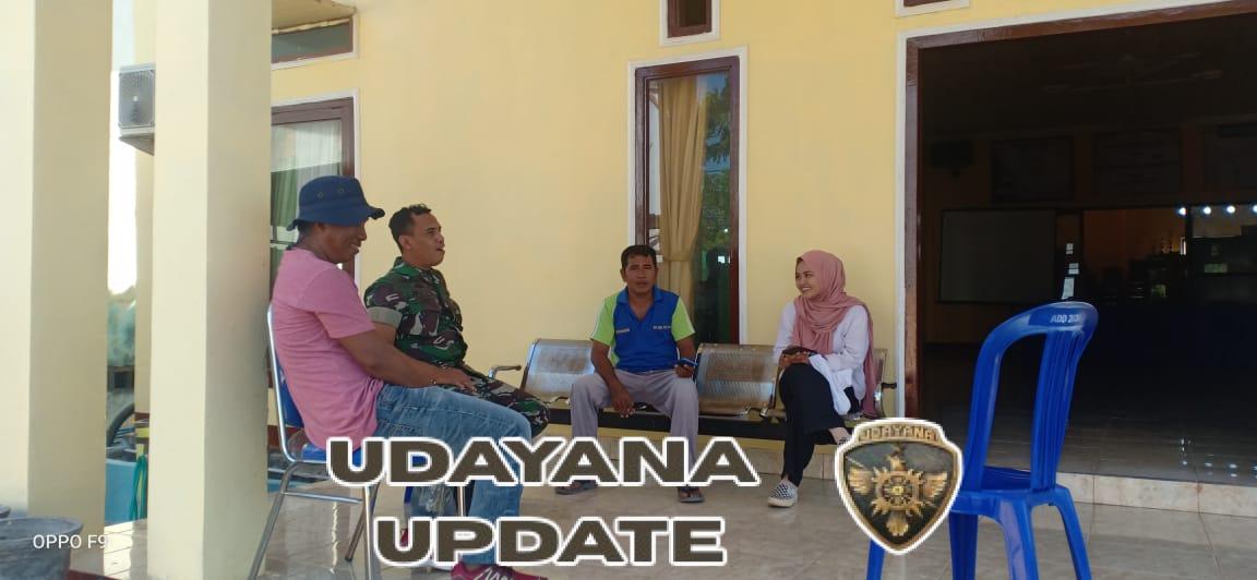 Babinsa Kodim 1602/Ende Pererat Kemitraan dengan Masyarakat Lewat Komsos di Desa Ranakolo Selatan