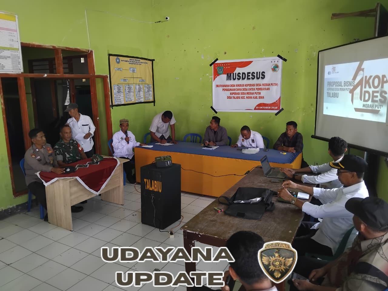 Desa Talabiu Rumuskan Penggunaan Dana Desa untuk Pengembangan Koperasi