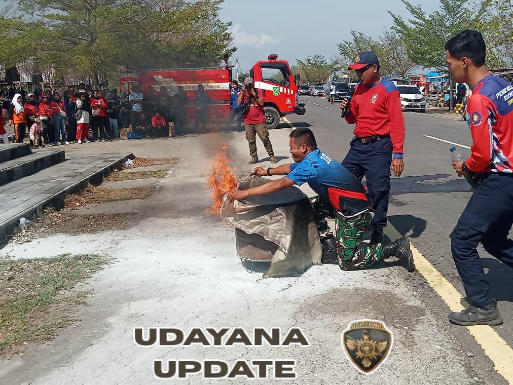 Danramil Bolo Wakili Kodim 1608/Bima Hadiri Senam Sehat Bersama JARMI Bima Raya