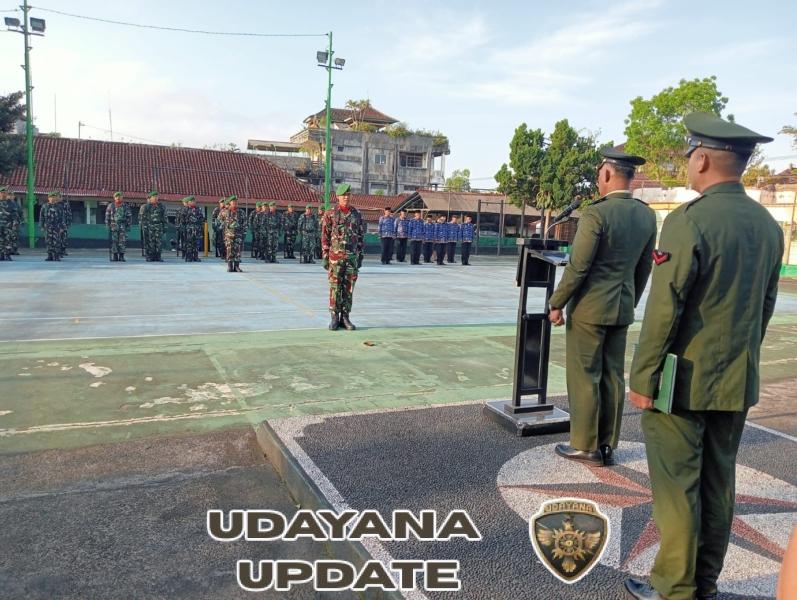 Khidmat dan Penuh Semangat, Kodim 1626/Bangli Gelar Upacara HUT ke-80 TNI