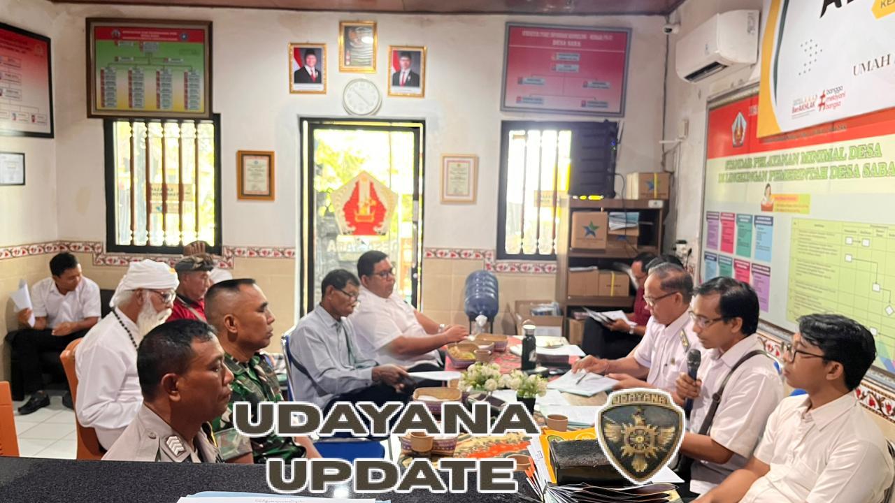 Wujudkan Transparansi, Babinsa Saba Dukung Musyawarah Desa Bumdes Kerti Bhuana Jaya