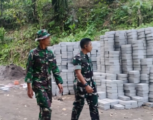 Dandim 1611/Badung Tinjau Langsung Lokasi TMMD Ke-126 Pastikan Pengerjaan Berjalan Lancar