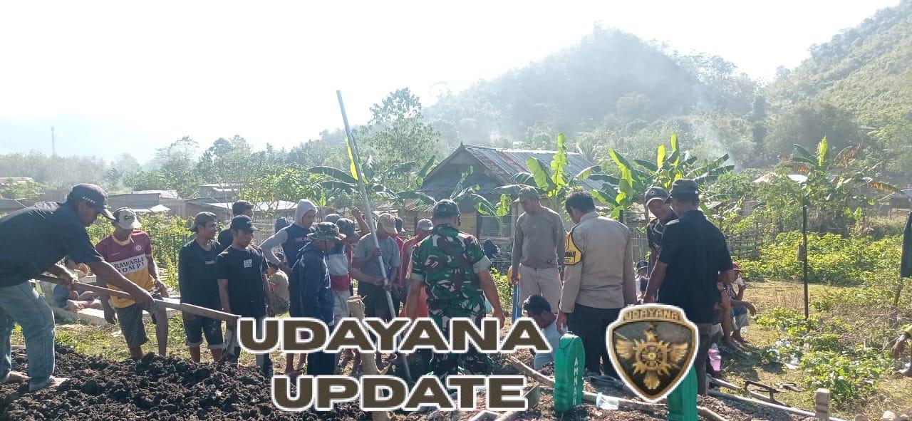 Babinsa Serka M. Tayeb Hadir di Tengah Duka Warga Bara
