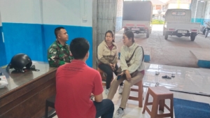 Perkuat Hubungan dengan Lembaga Sosial, Babinsa Seririt Laksanakan Komsos di SPPG Yayasan Jana Kerthi Bali